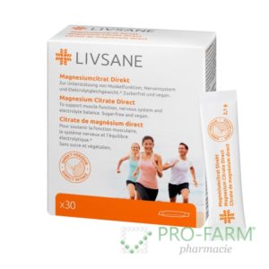LIVSANE Magnesium Citrate Sachets x 30