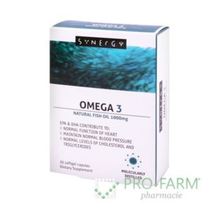 SYNERGY OMEGA 3 FLAX SEED OIL 60 x 1000 mg