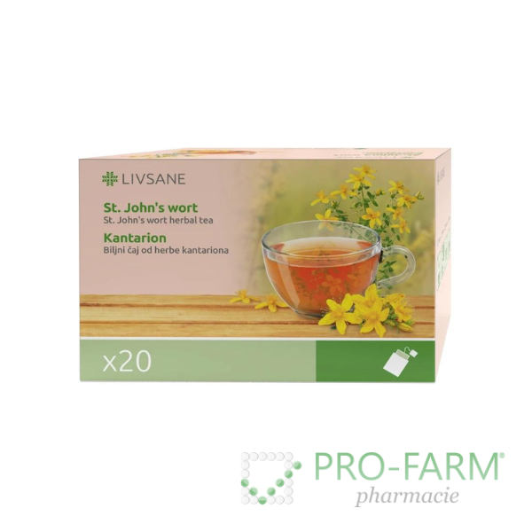 LIVSANE St. john's wort Tea Bags x 20
