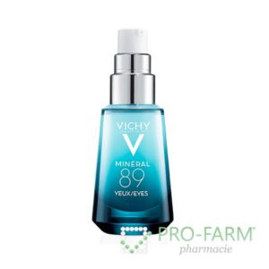 VICHY MINÉRAL 89 EYES REPAIRING EYE FORTIFIER HYDRATES- SMOOTHS-REDUCES DARK CIRCLES 15 ml