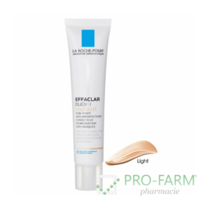 LA ROCHE EFFACLAR DUO(+) CORRECTIVE UNCLOGGING CARE ANTI-IMPERFECTIONS LIGHT SHADE 40 ml