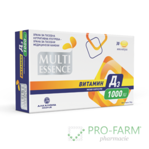MULTI ESSENCE VITAMIN D3 Softgels 1000IU x 30