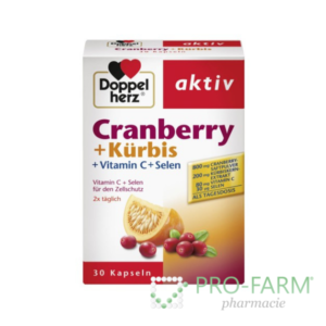CRANBERRY + KURBIS CAPSULES x 30