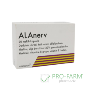 ALAnerv Capsules x 20