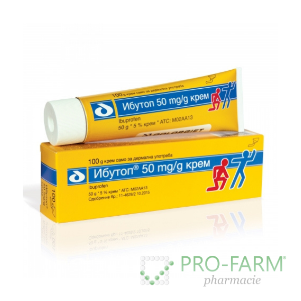 IBUTOP CREAM 50MG/G 100GR.