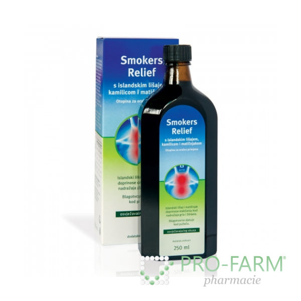 SMOKERS RELIEF SOLUTION 250ml