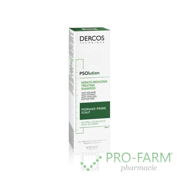 VICHY DERCOS PSOlution KERATO-REDUCING TREATING SHAMPOO 200 ML