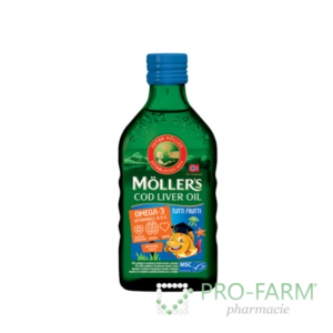 MOLLER'S Cod Liver 250 ml Tuti Fruti