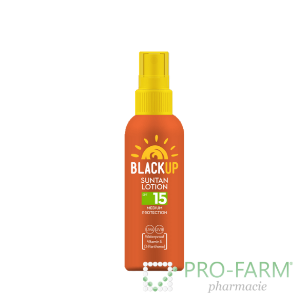 BLACK UP Suntan Lotion SPF-15 135 ml
