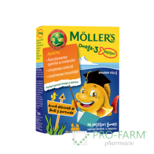 MOLLER'S Gummies Cod Liver Oil x 36