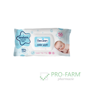 BECUTAN Water Wipes NEWBORN x 56