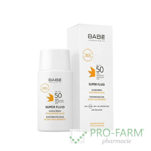 BABE SUN FACIAL SUNSCREEN SUPER FLUID SPF-50 50 ml