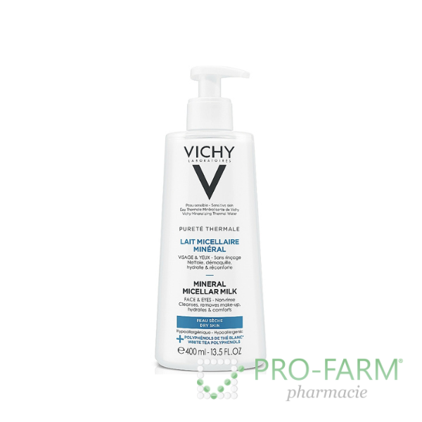 VICHY PURETE THERMAL MINERAL MICELLAR MILK 400 ml