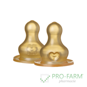 BIBS Nipple 2 pack Medium Flow 5000050