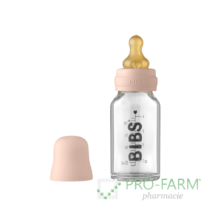 BIBS Glass Bottle set 110 ml Blush 5013244