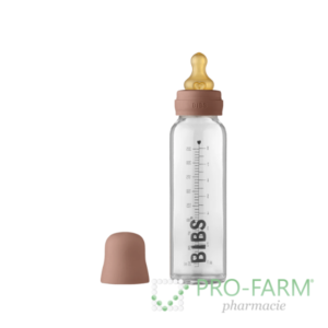 BIBS Glass Bottle set 225 ml Blush 5014244