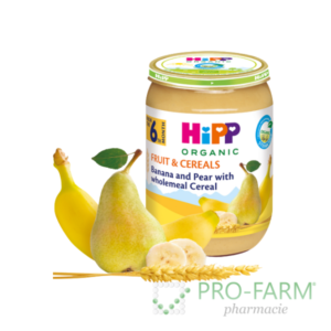 HIPP Banana & Pear With Wholemeal Cereal 190 g 4830