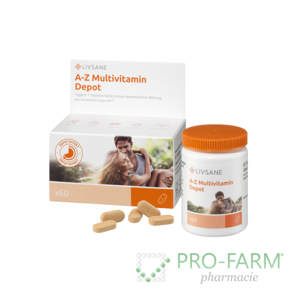 LIVSANE A-Z Multivitamin Depo Tablets x 60