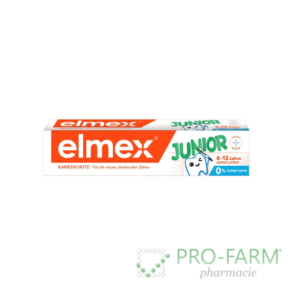 ELMEX Toothpaste Junior (6 - 12 Year) 75 ml - ProFarm