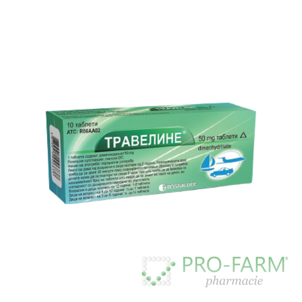 TRAVELINE Tablets 50 mg x 10