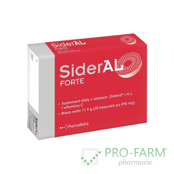 SIDERAL Forte Capsules x 20