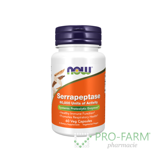 Serrapeptase Capsules 60.000 SU x 60