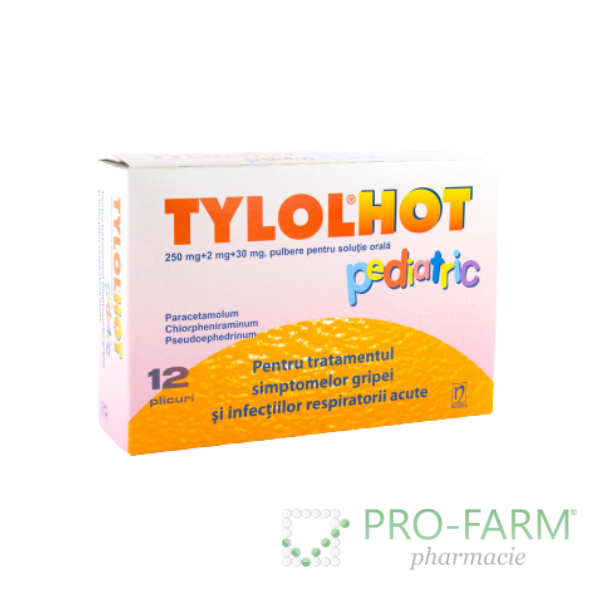 Tylol hot D oral 12x6g