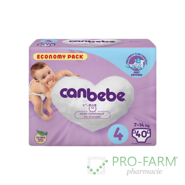 CANBEBE 4 (7-14 kg Diapers) x 40