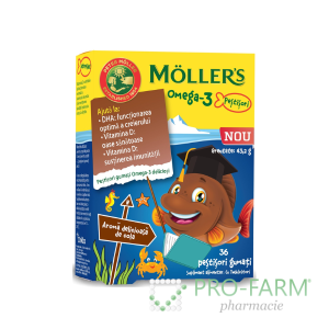 MOLLER'S Gummies Cod Liver Oil Cola x 36
