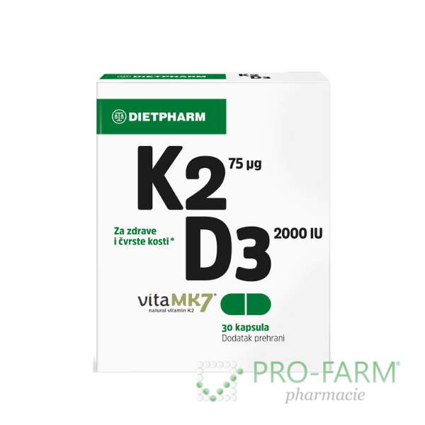VITAMIN K2 D3 Capsules x 30