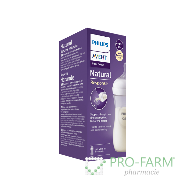 AVENT Natural Baby Bottle Response (1+ m) 260 ml SCY903/01