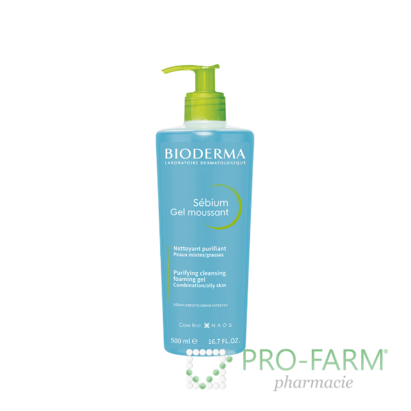 BIODERMA Sebium Gel Moussant 500 ml