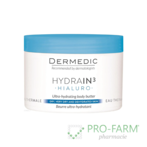 DERMEDIC HYDRAIN 3 HIALURO Ultra-Hydrating Body Butter 225 g
