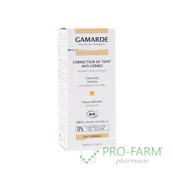 GAMARDE CORRECTEURS DE TEINT Anti-dark Circles Concealer 6 ml
