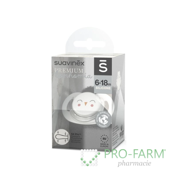 SUAVINEX Premium Soother Silicone 6-18m