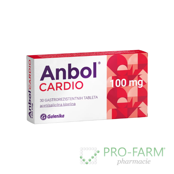 ANBOL CARDIO Tablets 100mg x 30