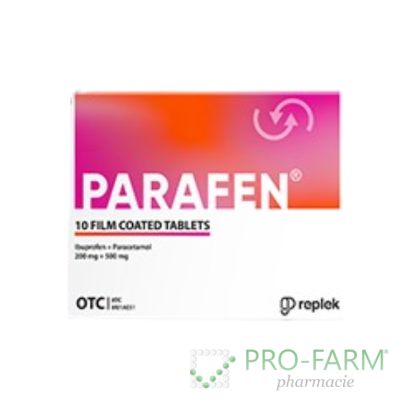 Tableta PARAFEN (200mg/500mg) x 10
