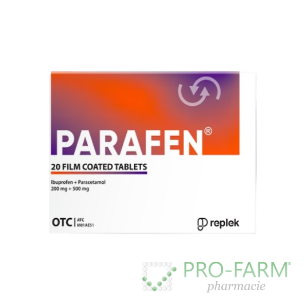 Tableta PARAFEN (200mg/500mg) x 20