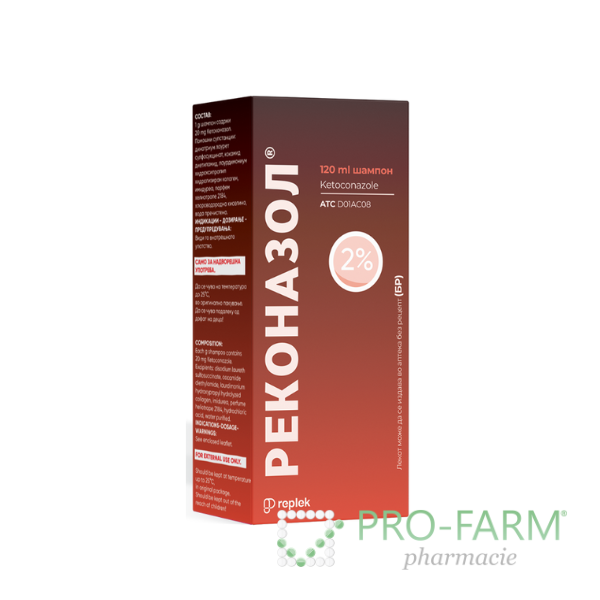 Shampo REKONAZOL (2%) 120 ml
