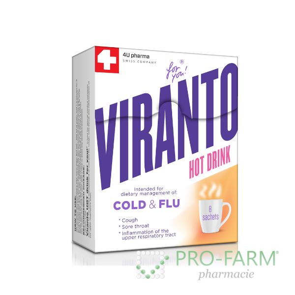 4U VIRANTO Hot Sachets x 8