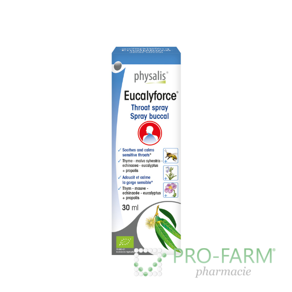 Eucalyforce Throat Spray 30 ml