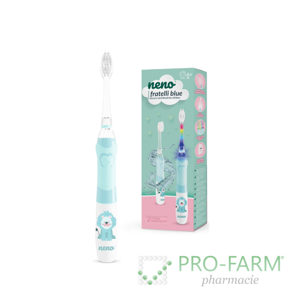 NENO Fratelli Blue Electric Toothbrush for children