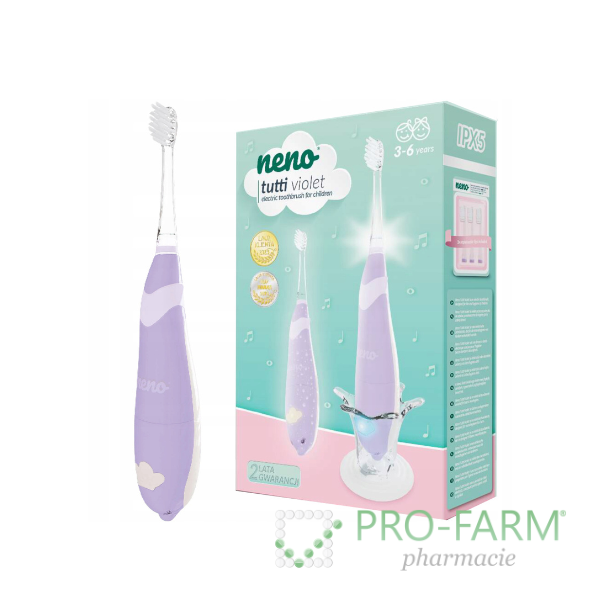 NENO Tutti Violet Electric Toothbrush for children