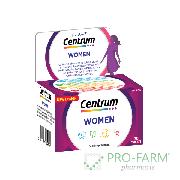 Tableta CENTRUM për Gra x 30