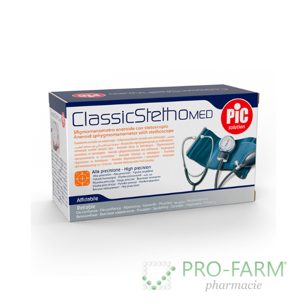Sfigmomanometër aneroid PIC me stetoskop