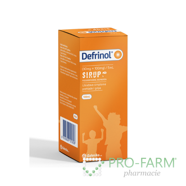 DEFRINOL Syrup 100 ml