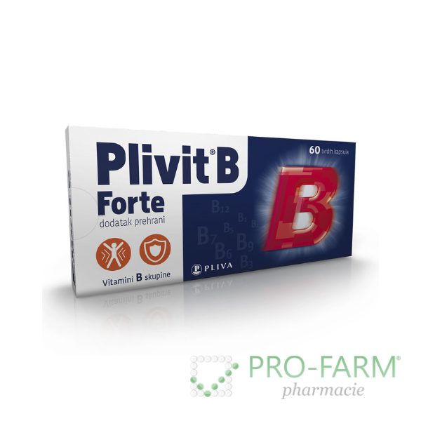 PLIVIT B Forte Capsules x 60
