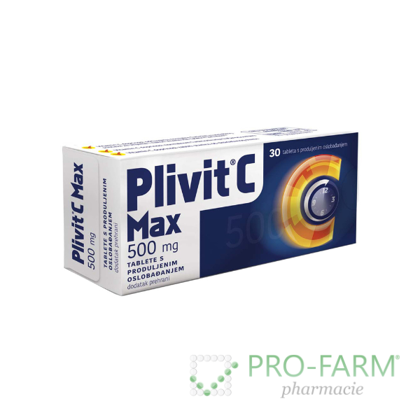 PLIVIT C MAX Tablets 500 mg x 30